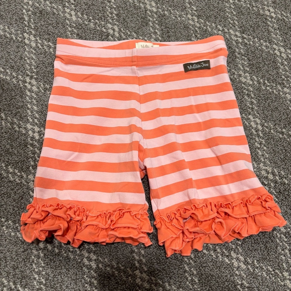 Girls Matilda Jane Happy And Free Licorice Laces Shorties Shorts Size 10